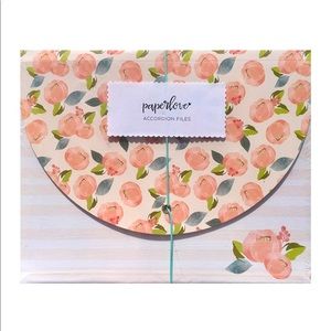 Paper Love Botanical Accordion File Holder